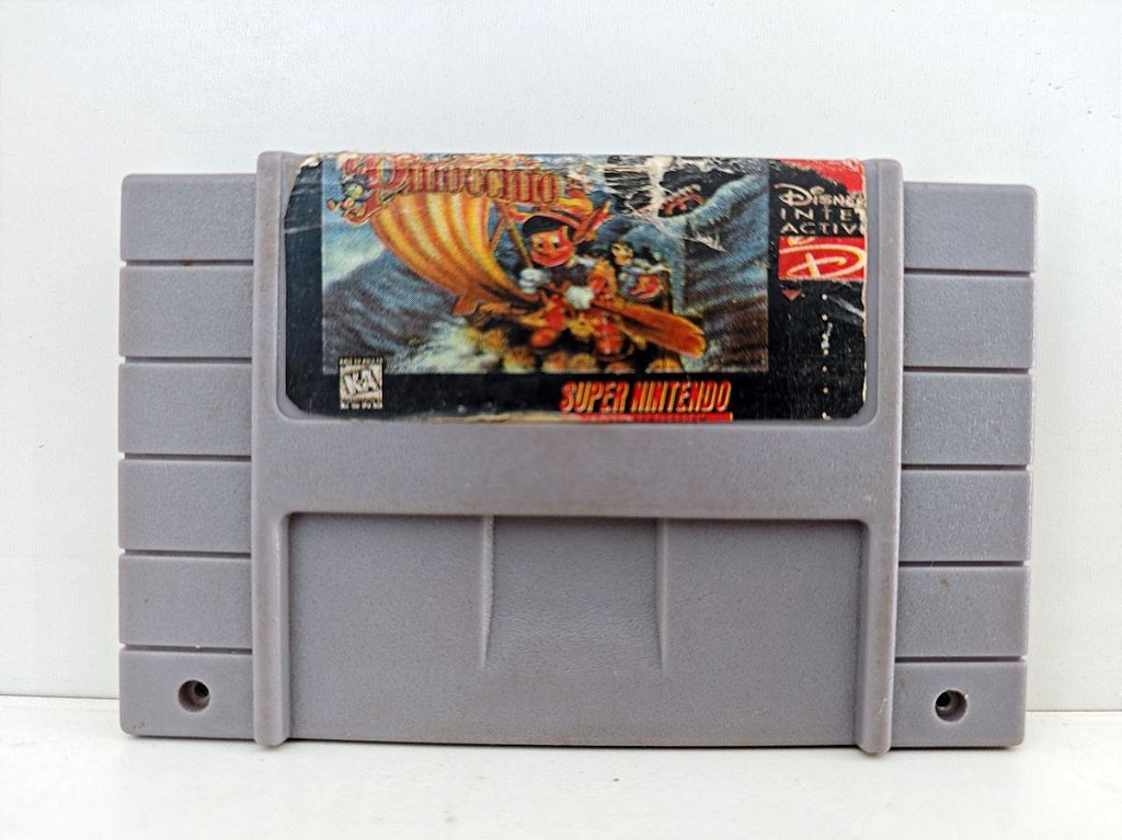 Cartucho Pinocchio Super Nintendo - Paralelo Seminovo