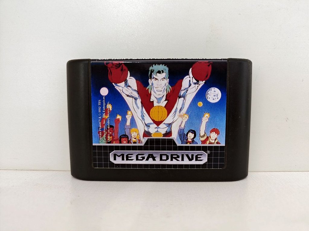 Cartucho Captain Planet and The Planeteers Mega Drive - Seminovo - Original