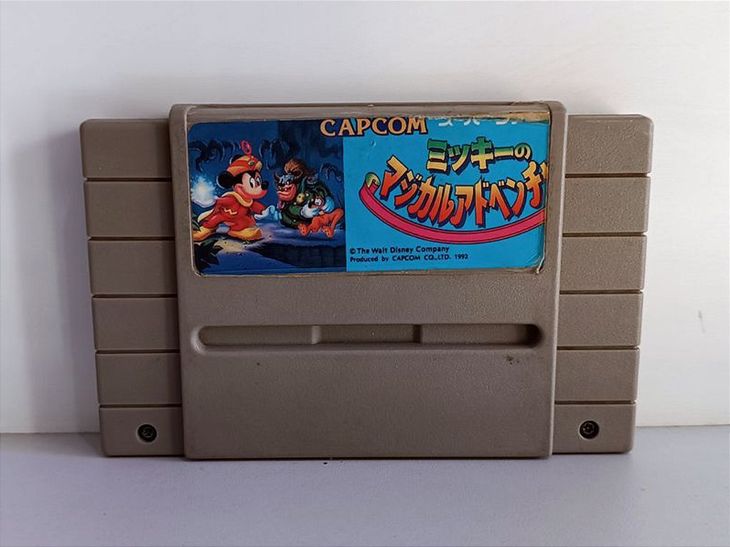 Cartucho Mickey Magical Quest Super Nintendo - Paralelo Seminovo