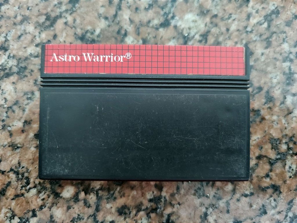 Cartucho Astro Warrior Master System - Seminovo - Original