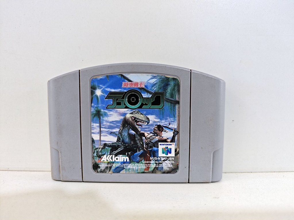 Cartucho Turok Japonês - Nintendo 64 - Seminovo