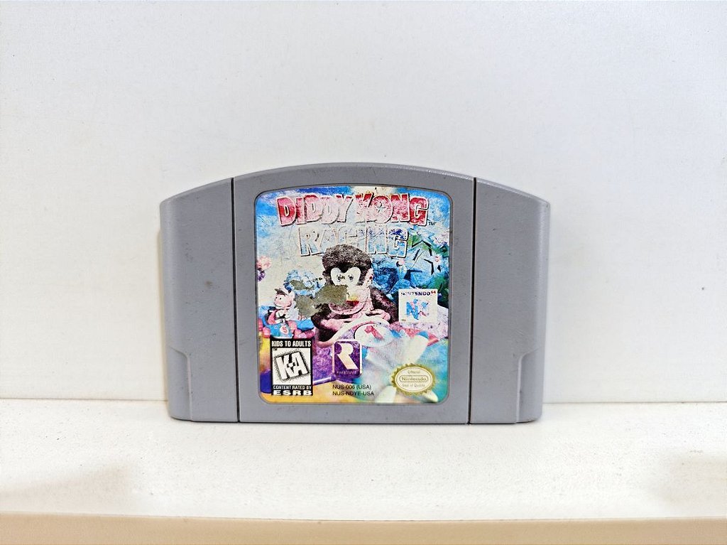 Cartucho Diddy Kong Racing - Nintendo 64 - Seminovo