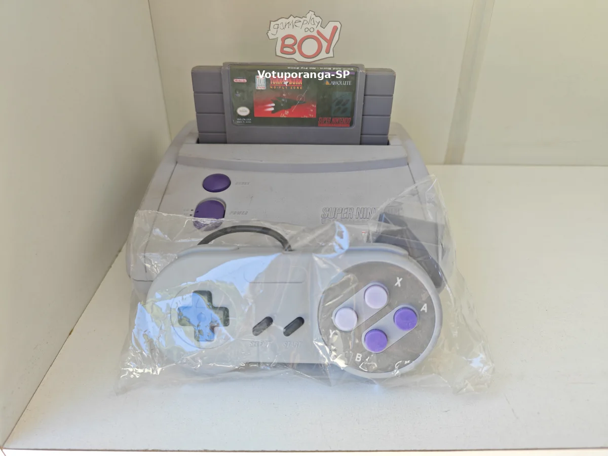 Super Nintendo Baby Original Com 1 Jogo