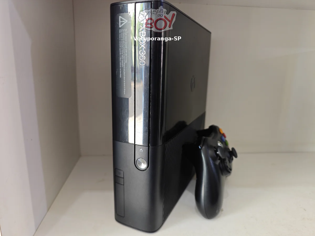 Xbox 360 Super Slim RGH 3 e LT 3 Com 37 Jogos + 4500 Jogos Retrô
