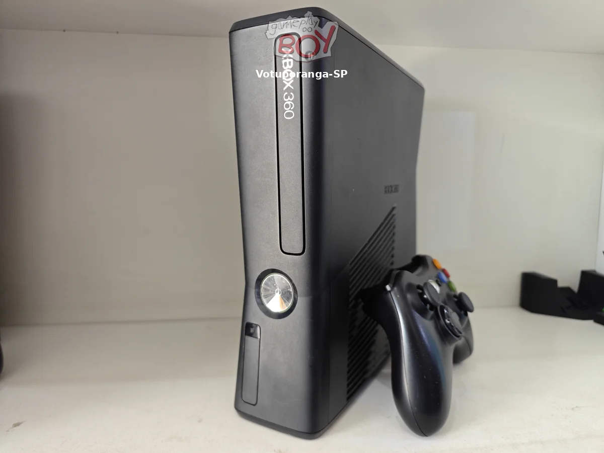 Xbox 360 Slim RGH 3 e LT 3 Com 20 a 150 Jogos + 4500 Jogos Retrô
