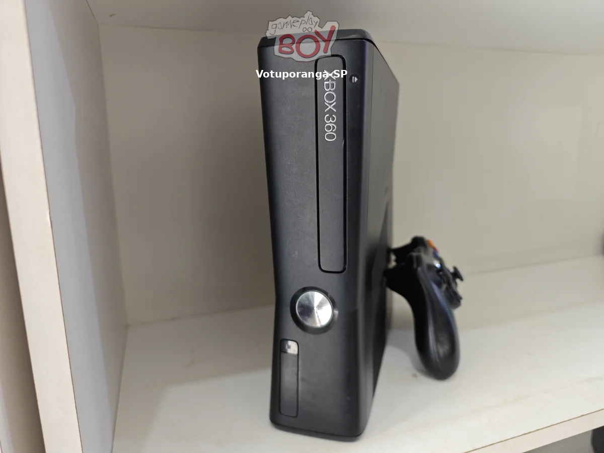 Xbox 360 Slim RGH 3 e LT 3 Com 20 a 150 Jogos + 4500 Jogos Retrô