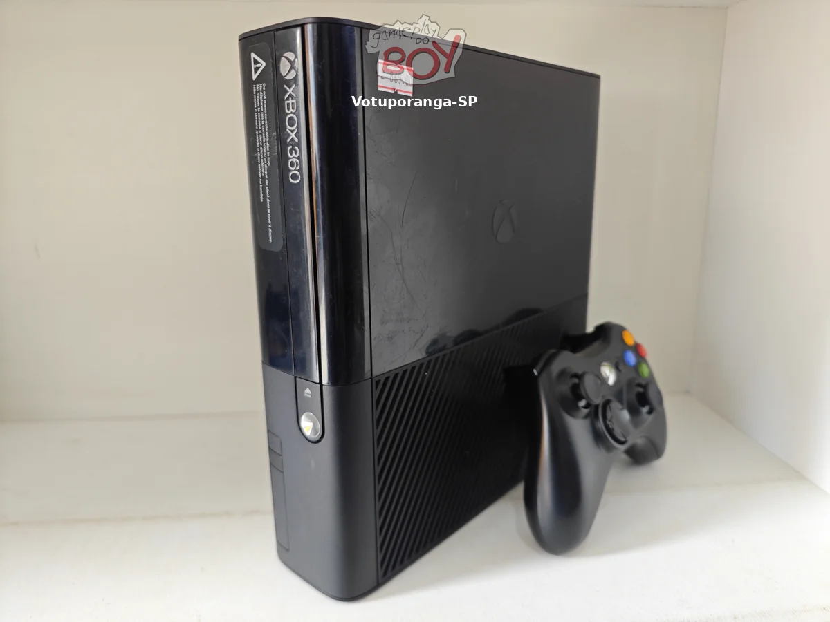 Xbox 360 Super Slim RGH 3 e LT 3 Com 54 Jogos + 4500 Jogos Retrô