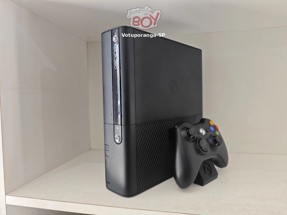 Xbox 360 Super Slim RGH 3 e LT 3 Com 20 a 150 Jogos + 4500 Jogos Retrô