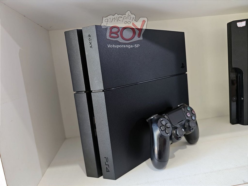 Playstation 4 Fat 500gb ou 1Tb Com 1 Jogo Seminovo