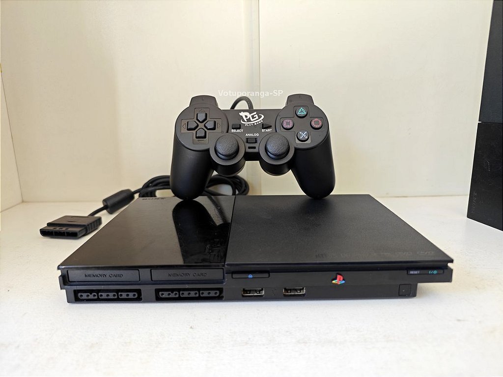 Playstation 2 Slim OPL + Jogos Pen Drive ou HD - SEM LEITOR
