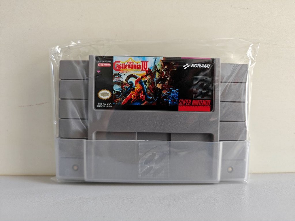 Cartucho Castlevania IV Reprô - Super Nintendo - Novo