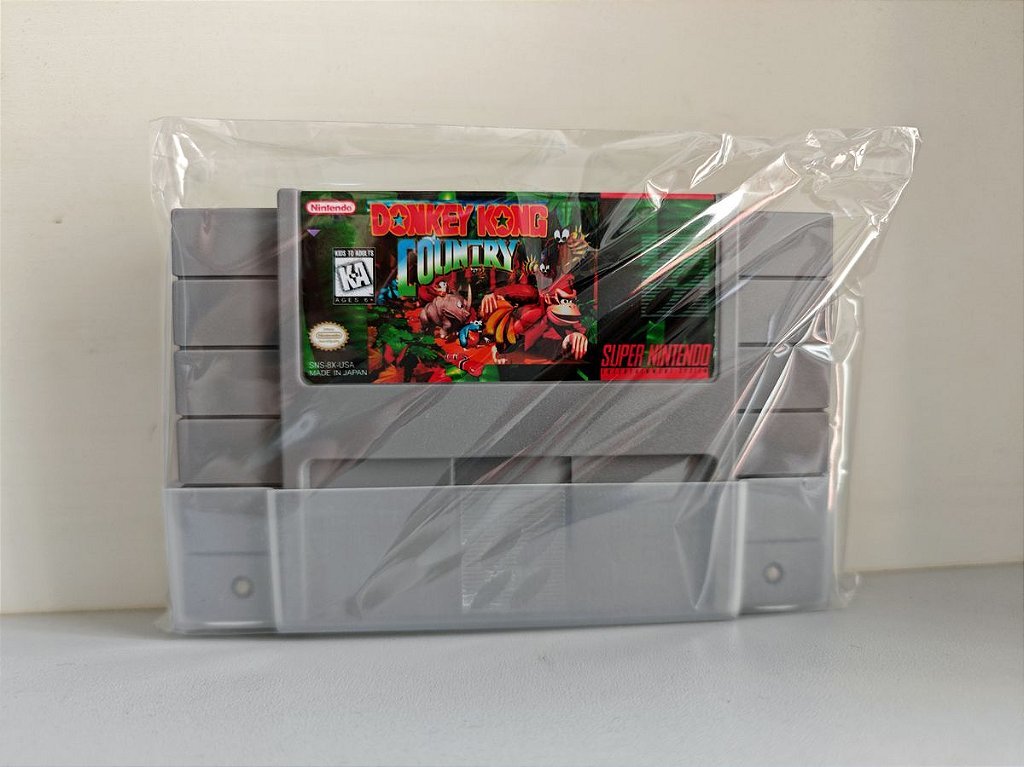 Cartucho Donkey Kong Country Reprô - Super Nintendo - Novo