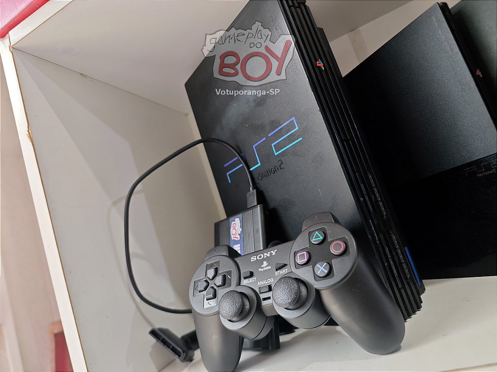Playstation 2 Fat Com OPL e HD Jogos - SEM LEITOR!