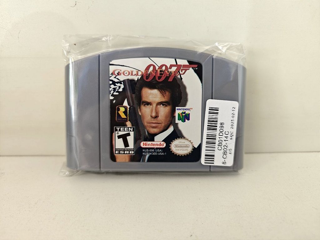 Cartucho 007 Golden Eye Reprô - Novo