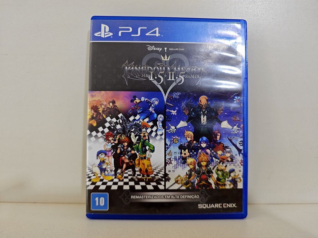 Kingdom Hearts HD 1.5 + 2.5 ReMIX PS4 - Seminovo