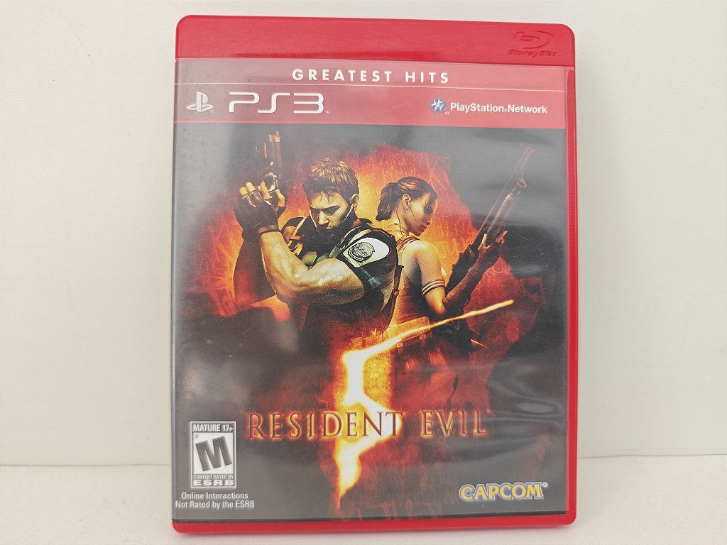 Resident Evil 5 - PS3 Original - Seminovo