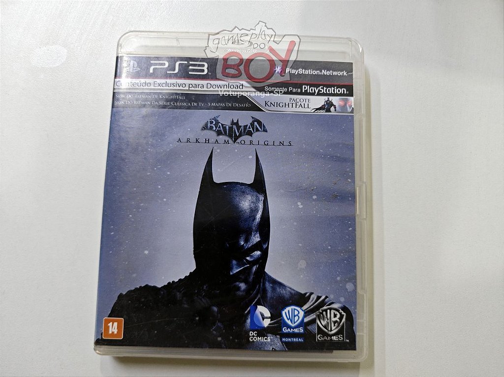 Batman Arkham Origins PS3 - Seminovo