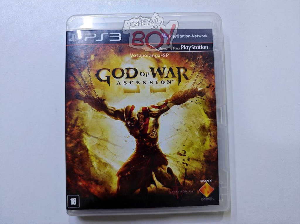 God Of War Ascension PS3 -  Seminovo