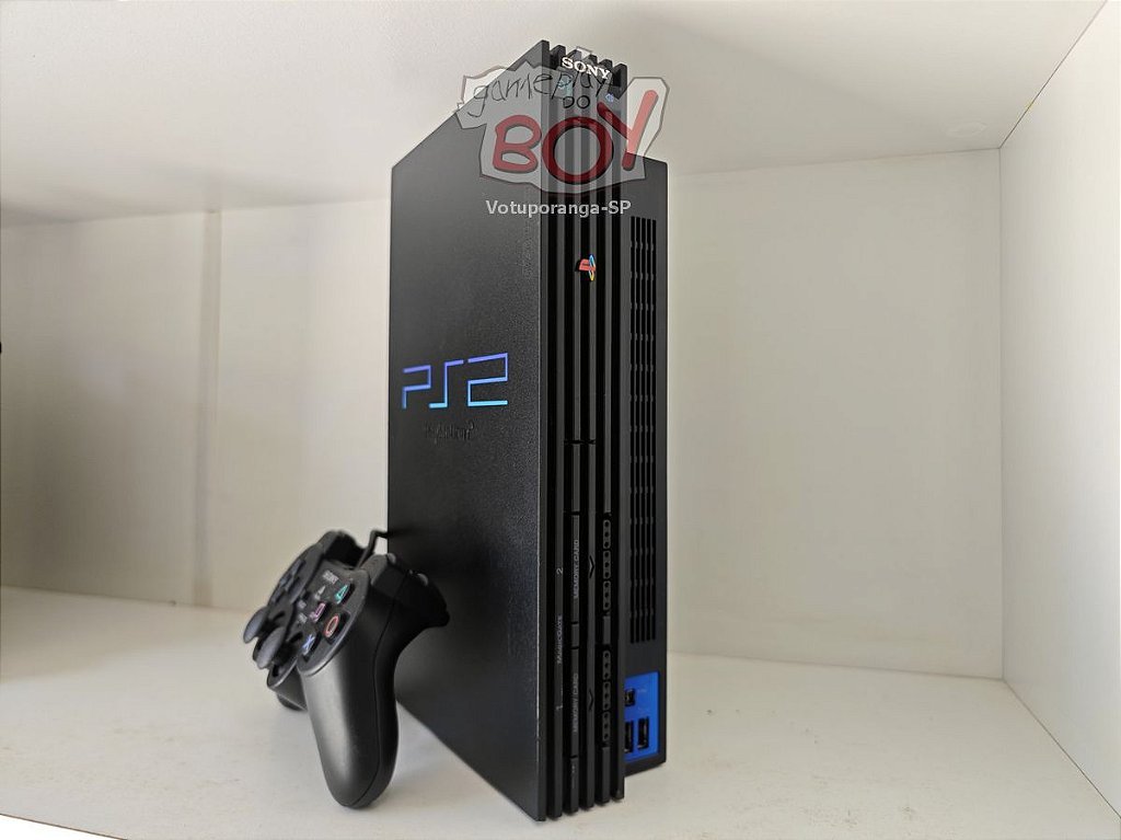 Playstation 2 Fat Com OPL e Jogos - COM LEITOR!