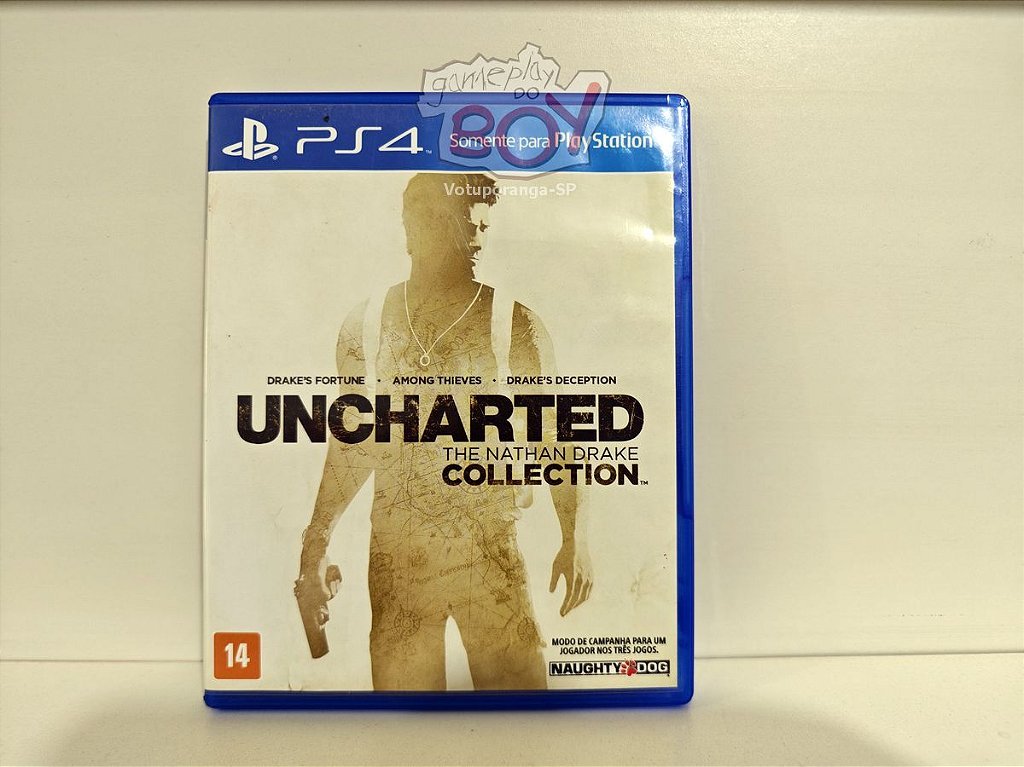Uncharted Collection PS4 - Seminovo
