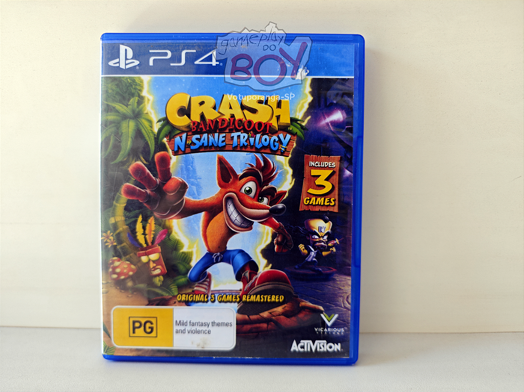 Crash N Sane Trilogy PS4 - Seminovo