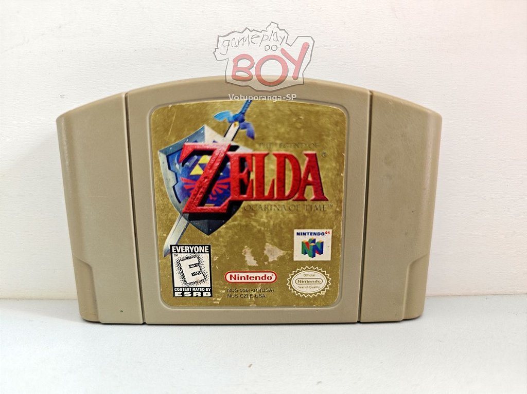 Cartucho Zelda Ocarina Of Time Original - Seminovo