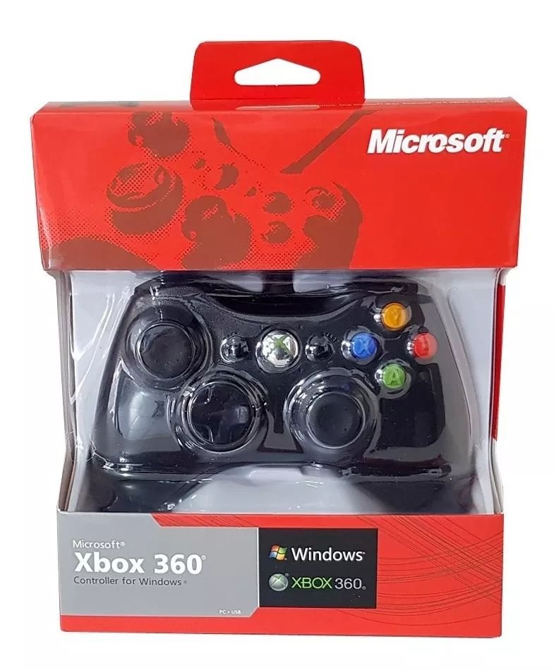 Controle Xbox 360 Com Fio Paralelo 90%