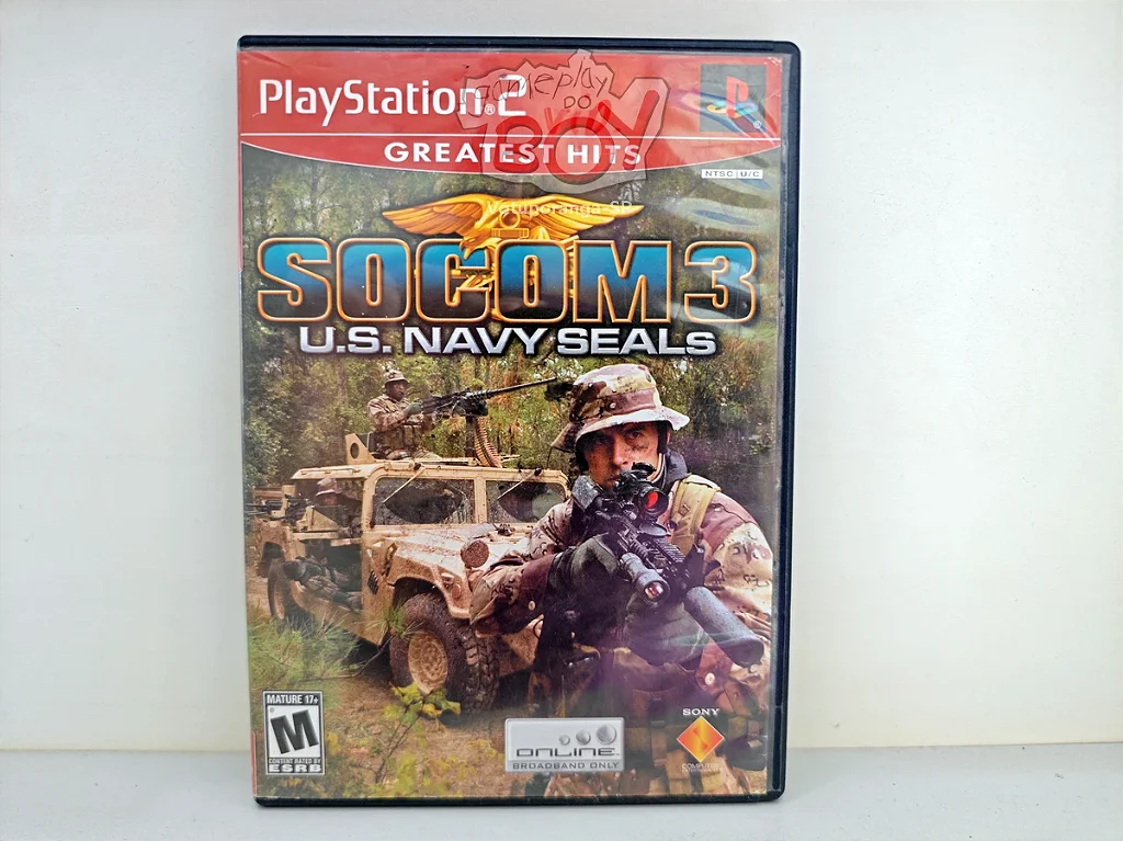 Socom 3 - PS2 Original - Seminovo