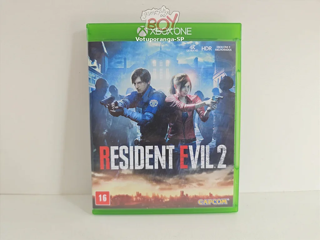 Resident Evil 2 Remake - Xbox One Original - Seminovo