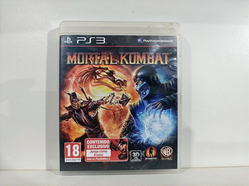 Mortal Kombat 9 PS3 - Seminovo