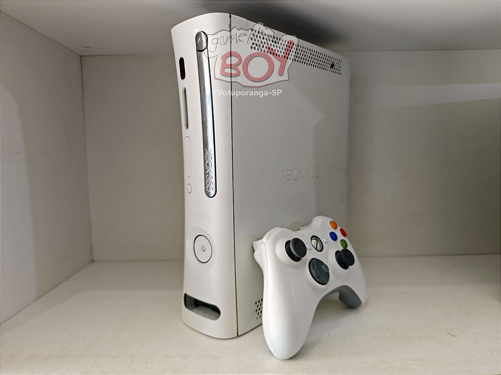Xbox 360 Fat Com LT e Exploit + 20 Jogos + 4500 Retrô