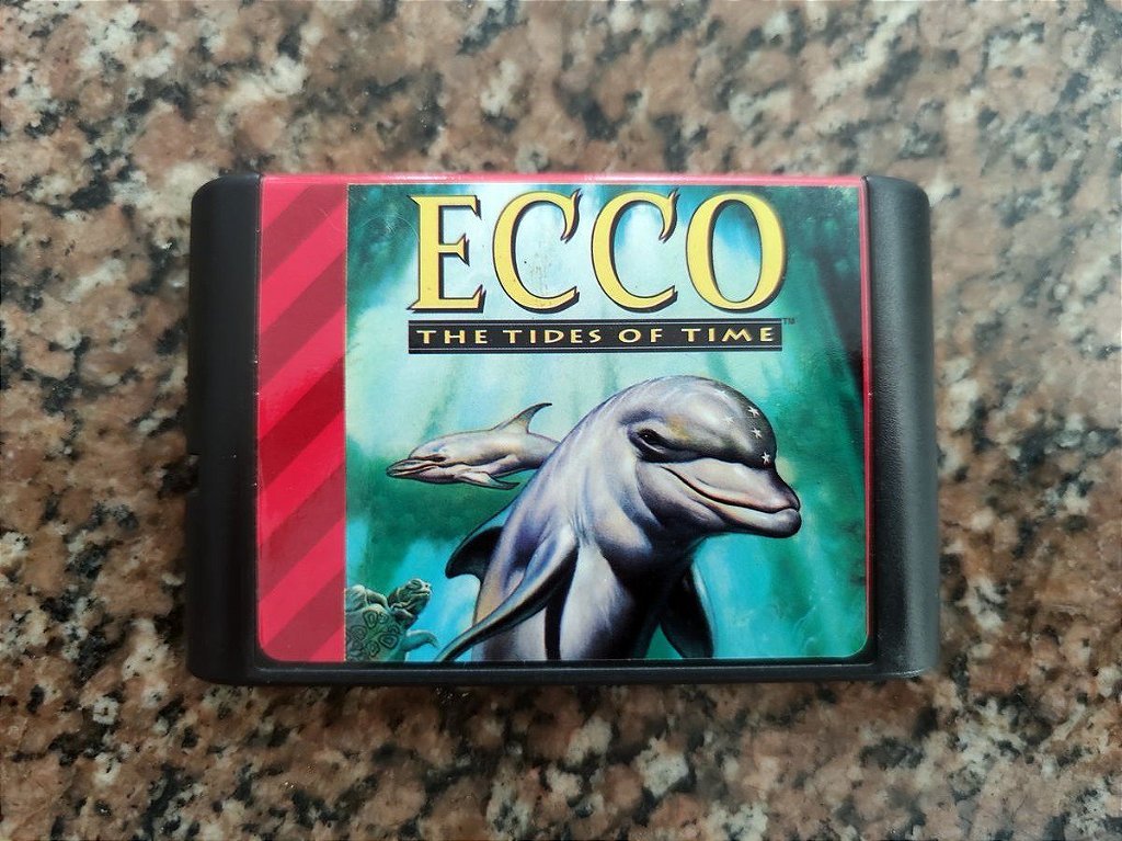 Cartucho Ecco Mega Drive - Seminovo - Paralelo