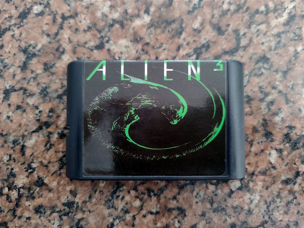 Cartucho Alien 3 Mega Drive - Seminovo - Paralelo