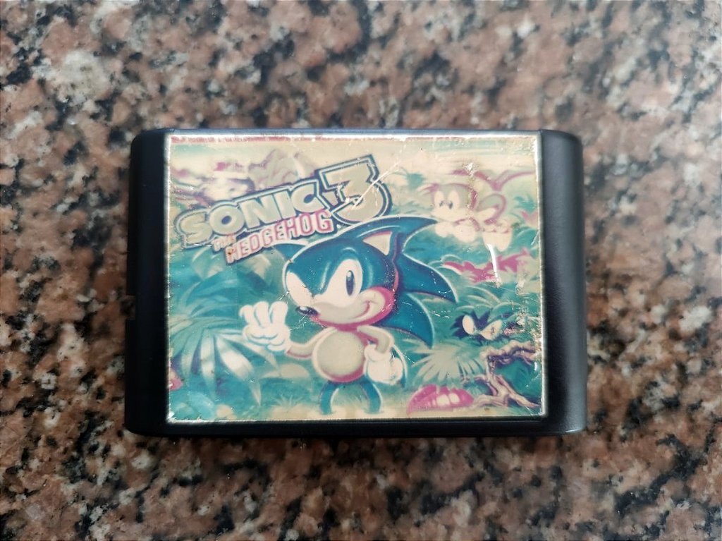 Cartucho Sonic 3 Mega Drive - Seminovo - Paralelo